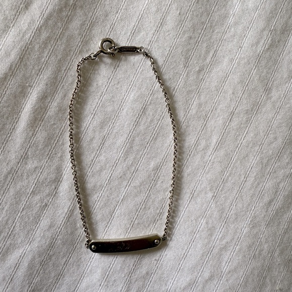 Silver Tiffany ID Bracelet - SW engraving - Picture 2 of 5